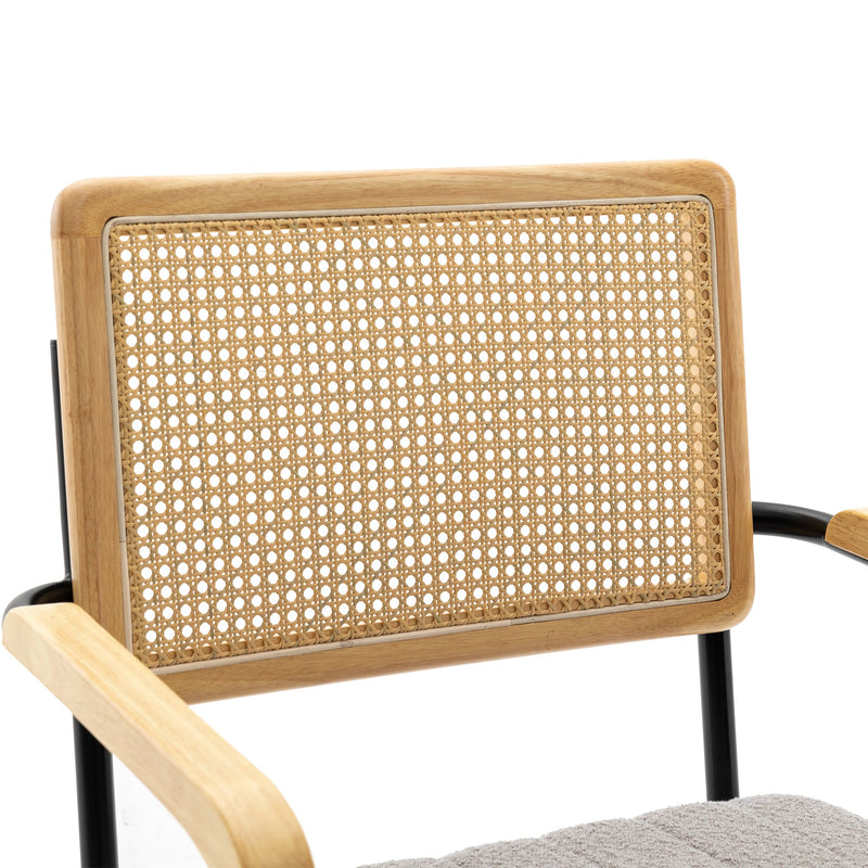 Accent Chair - Modern Industrial Slant Armchair with Metal Frame - Premium High Density Soft Single chair for Living Room Bedroom