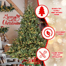 4FT Full-Shape Christmas Tree with 150 UL Lights