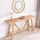 A-Frame Console Table - Natural by HouseOfZazla