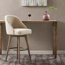 Bar Stool With Swivel Seat - Sand by HouseOfZazla