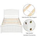 Platform Bed & Headboard, Footboard And Wood Slat Support by Unique Piece Furniture
