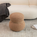 Snowman Stool With Cushion And Solid Wood Frame by Unique Piece Furniture