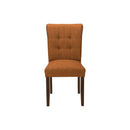 Modern Compact Design Upholstered Dining Chair (Set of 2)