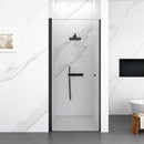 Semi Frameless Circular Pivot Shower Door with 1/4" Tempered Glass by HouseOfZazla