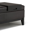 Oregon - Contemporary Storage Ottoman Bench With Tray by Unique Piece Furniture