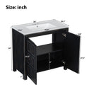 Bathroom Vanity Organizer With Sink, Combo Cabinet Set, Bathroom Storage Cabinet by Unique Piece Furniture