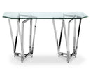 Lenox Square - Rectangular Sofa Table - Nickel