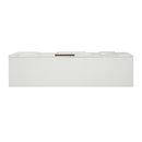 Sideboard Buffet Cabinet Wide Storage Unit With 4 Doors & Adjustable Shelves - White by HouseOfZazla