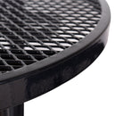 Round Outdoor Steel Picnic Table With Umbrella Pole by HouseOfZazla