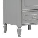 Retro Bathroom Vanity With Sink by HouseOfZazla