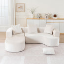 Modular Sectional Sofa With L Shape Chaise With Deep Seat by HouseOfZazla
