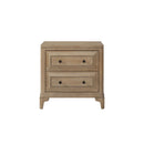2 Drawer Nightstand - Sand by HouseOfZazla