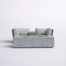 Outdoor Elegance Conversation Set With Fire Pit by Unique Piece Furniture