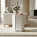 Modern Minimalist Hexagon Side Table by Unique Piece Furniture