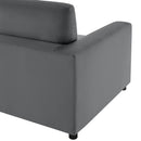 Caylie - Modular 2 Piece Sofa - Charcoal by HouseOfZazla