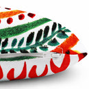 2 Pack Outdoor Lumbar Pillow with Inserts - Tropical Parrot