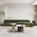 Daria - Sofa Sectional With Pillows, 2 Piece Design by HouseOfZazla