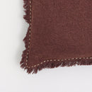 The Handwoven Fringe Cotton-Linen Pillow