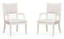 Echo Isles - Upholstered Arm Chair (Set of 2) - Sea Pearl And Driftwood by Unique Piece Furniture