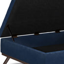 Owen - Multifunctional Square Coffee Table Storage Ottoman by HouseOfZazla