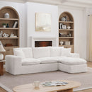Sectional Sofa With Moveable Ottoman by HouseOfZazla