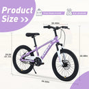 ZUKKA 20 Inch Mountain Bike for Boys and Girls (Ages 7-10)