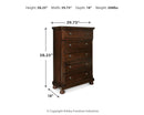 Porter - Chest - Rustic Brown by Unique Piece Furniture