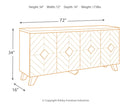 Robin Ridge - Accent Cabinet - Brown / Beige