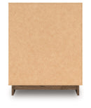 Chirason - Five Drawer Wide Chest - Brown