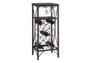 Home Bar Wine Rack – Black by HouseOfZazla