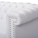 Chesterfield Style 3 Seater Sofa With Deep Button Tufting by HouseOfZazla