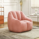Comfy Bean Bag Chair With Memory Foam Filler, Tufted Soft by Unique Piece Furniture