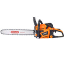 58Cc Gasoline Chainsaw 20" Bar For Wood Cutting With Oregon Chain And Bar - Orange by HouseOfZazla