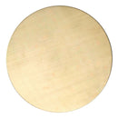 Johnsen - Cross Hatch Pattern Accent Table - Antique Gold