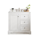 James Martin De Soto 36" Single Bathroom Vanity, Bright White