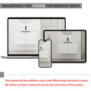 Contemporary Wall Mounted Bathroom Vanity With Resin Double Sink by HouseOfZazla