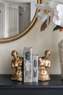 Set of 2 Venus de Milo Bust Bookends with Gold Finish by HouseOfZazla