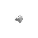 Satin Steel "Flow" T-Bar Cabinet Knob and Drawer Pull