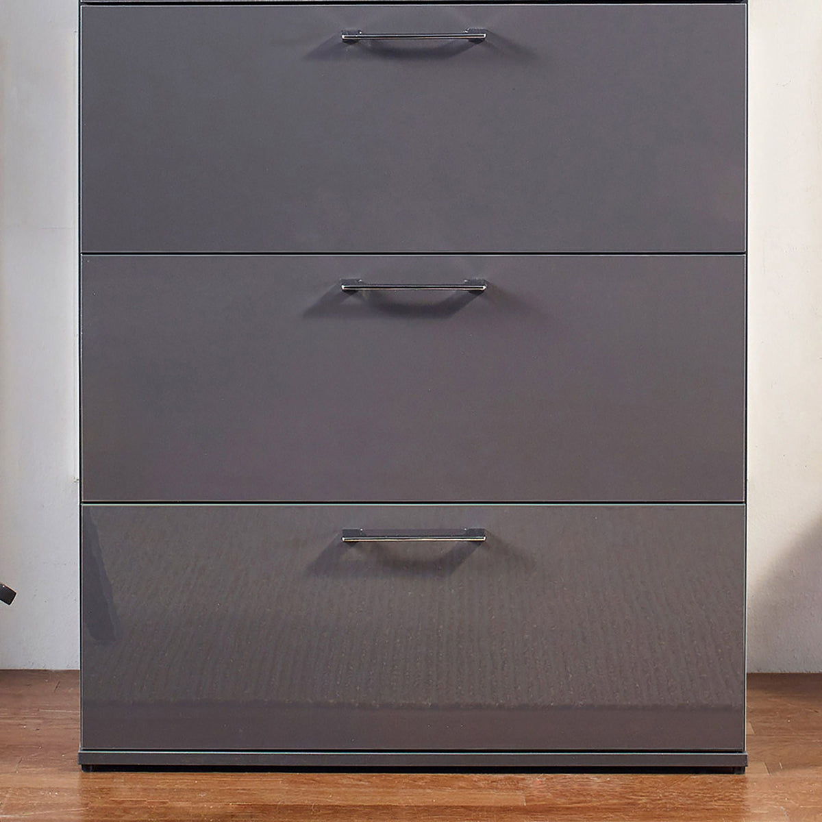 Bliss - Glossy 4 Drawer Jumbo Chest With Extra Deep Storage, photo 14 of 16