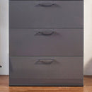 Bliss - Glossy 4 Drawer Jumbo Chest With Extra Deep Storage by HouseOfZazla