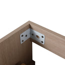 24" Bathroom Vanity, With Black Ceramic Sink And 2 Soft Close Drawers (BLO-G-BL9060BK)W1286S