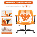 Criss Cross Armrest Office Chair With Wheels by HouseOfZazla