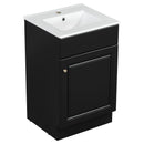 Bathroom Vanity With Sink, Cabinet With Adjustable Shelf by HouseOfZazla