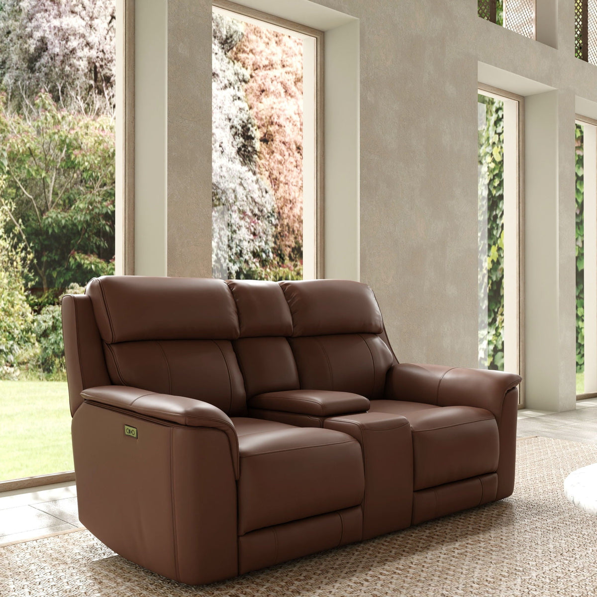 Oslo - Dual Power Reclining Loveseat With Console, photo 18 of 24