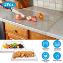 Acrylic Kitchen Cutting Board with Counter Lip by LJGDeals