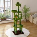 72in Cactus Cat Tree Tall Cat Tower for Indoor Cats by HouseOfZazla
