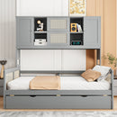 Daybed And All In One Cabinet And Shelf by HouseOfZazla