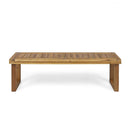 Outdoor Dining Set - Sandblast Natural Finish