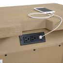 3 Drawer Nightstand - Tan