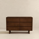 Dubrovnik - Dresser With 6 Drawers - Brown